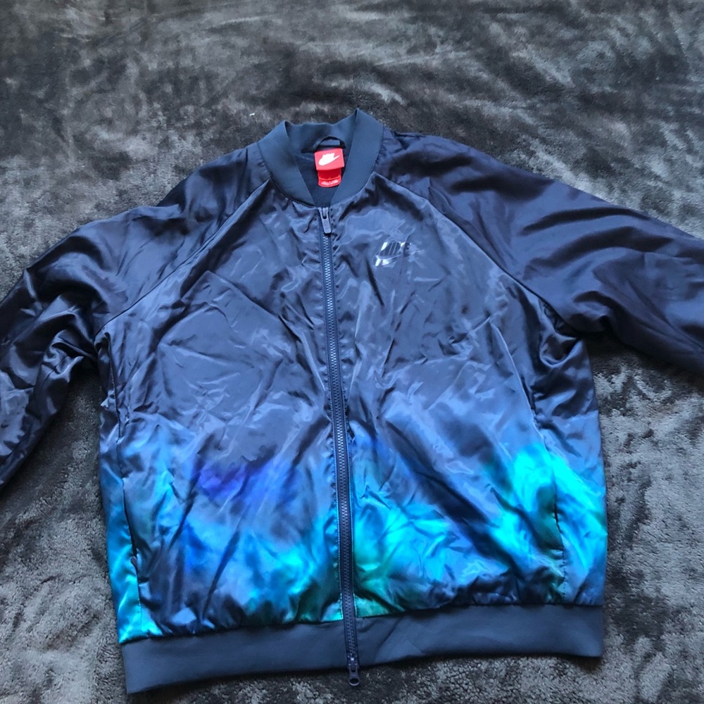 Nike bomber jacket - blue ombre